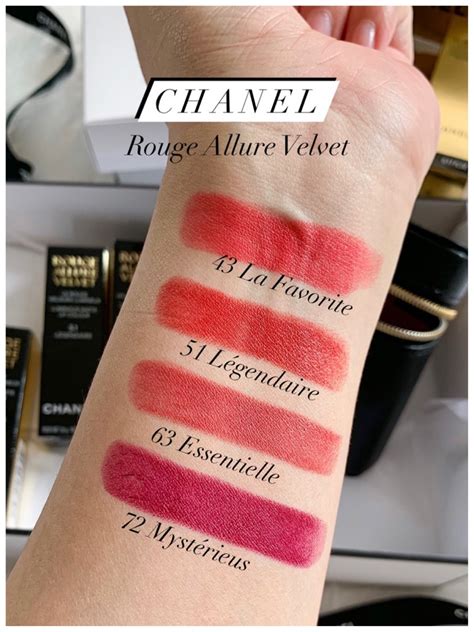 chanel allure velvet lipstick.